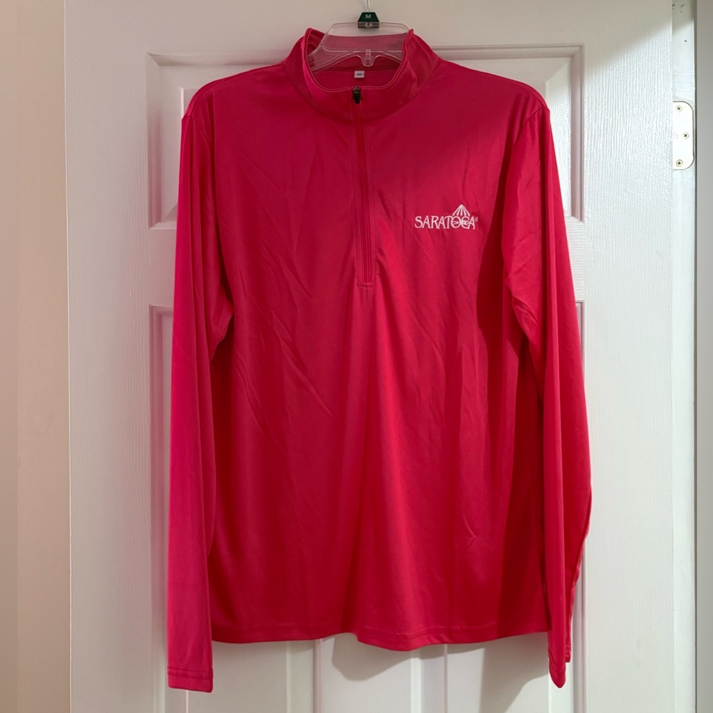 Saratoga Red Long Sleeve Shirt